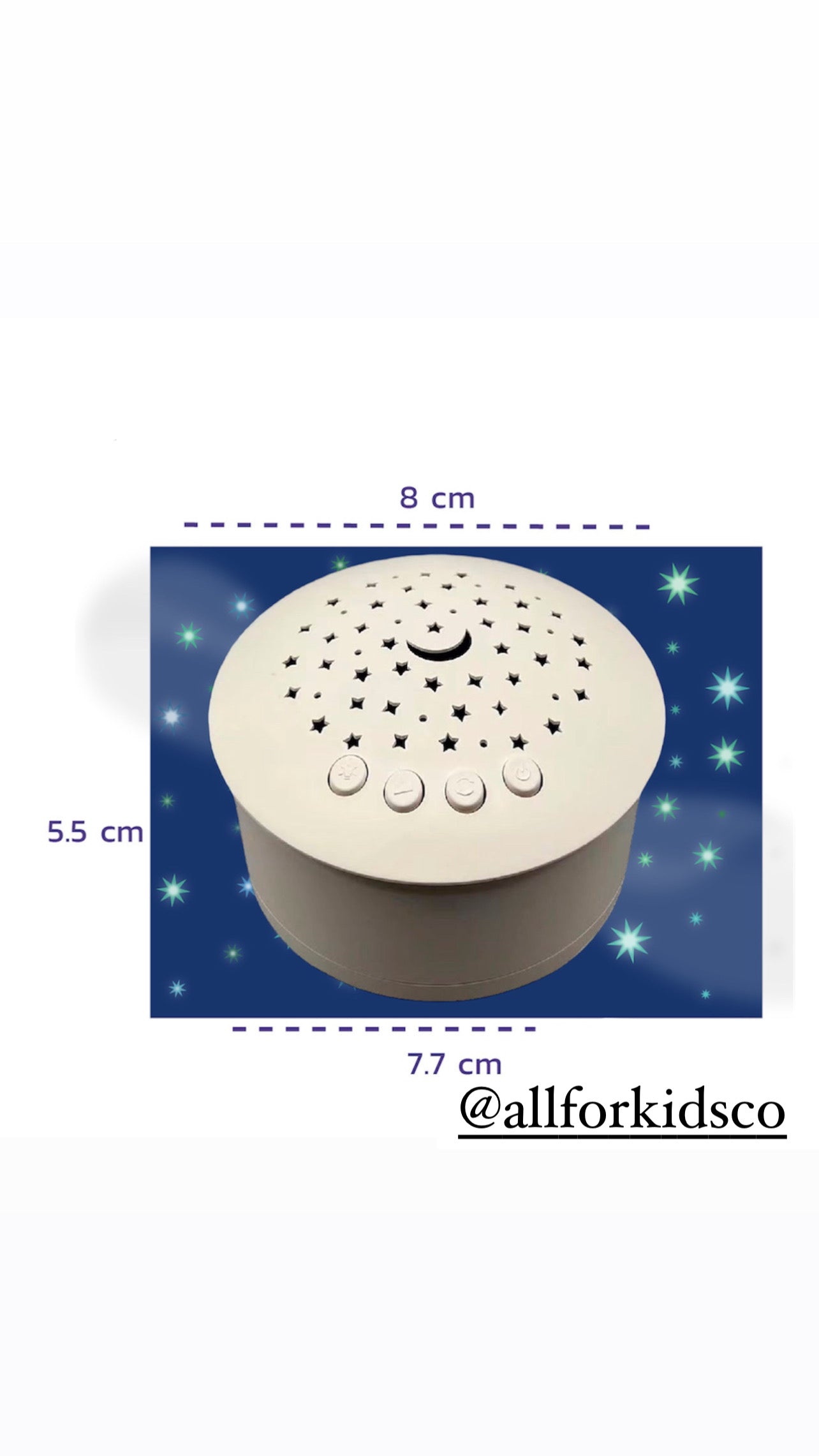 Proyector de estrellas portatil