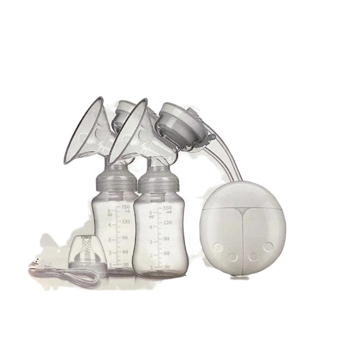 Extractor Eléctrico Doble De Leche Materna Only Baby Blanco