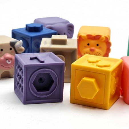 Cubos sensoriales x 12