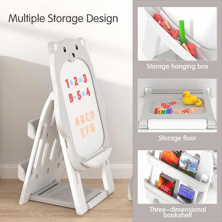 Pizarra magnetica con silla y organizador
