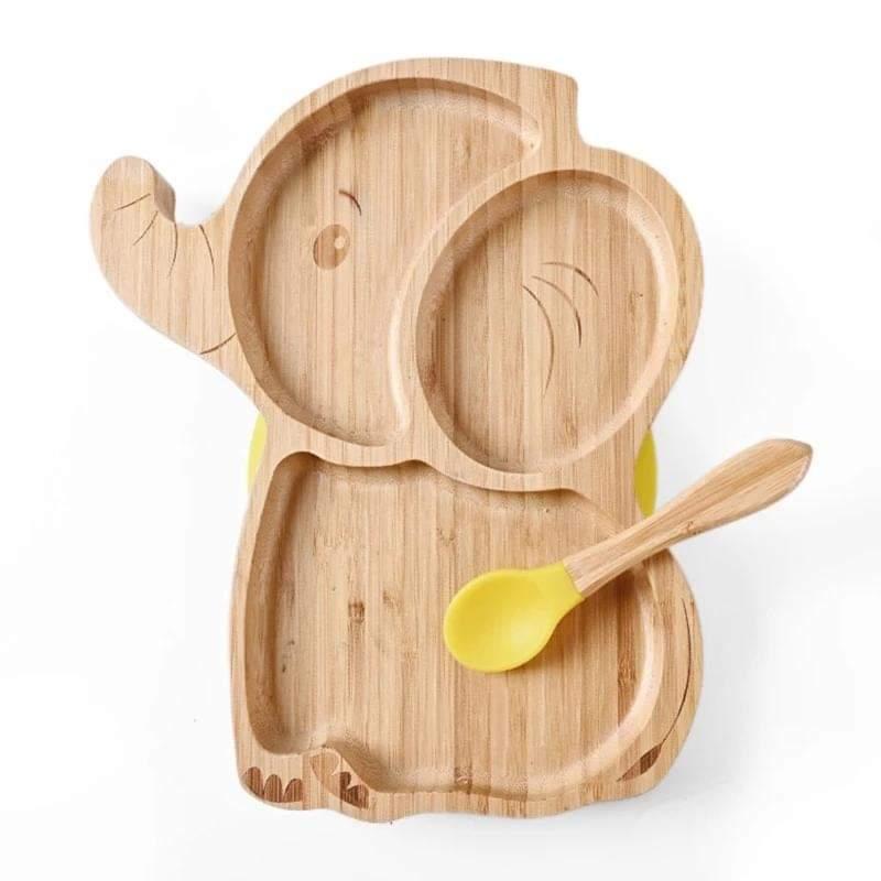 Plato bambú