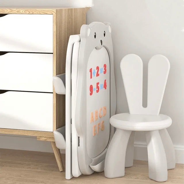 Pizarra magnetica con silla y organizador