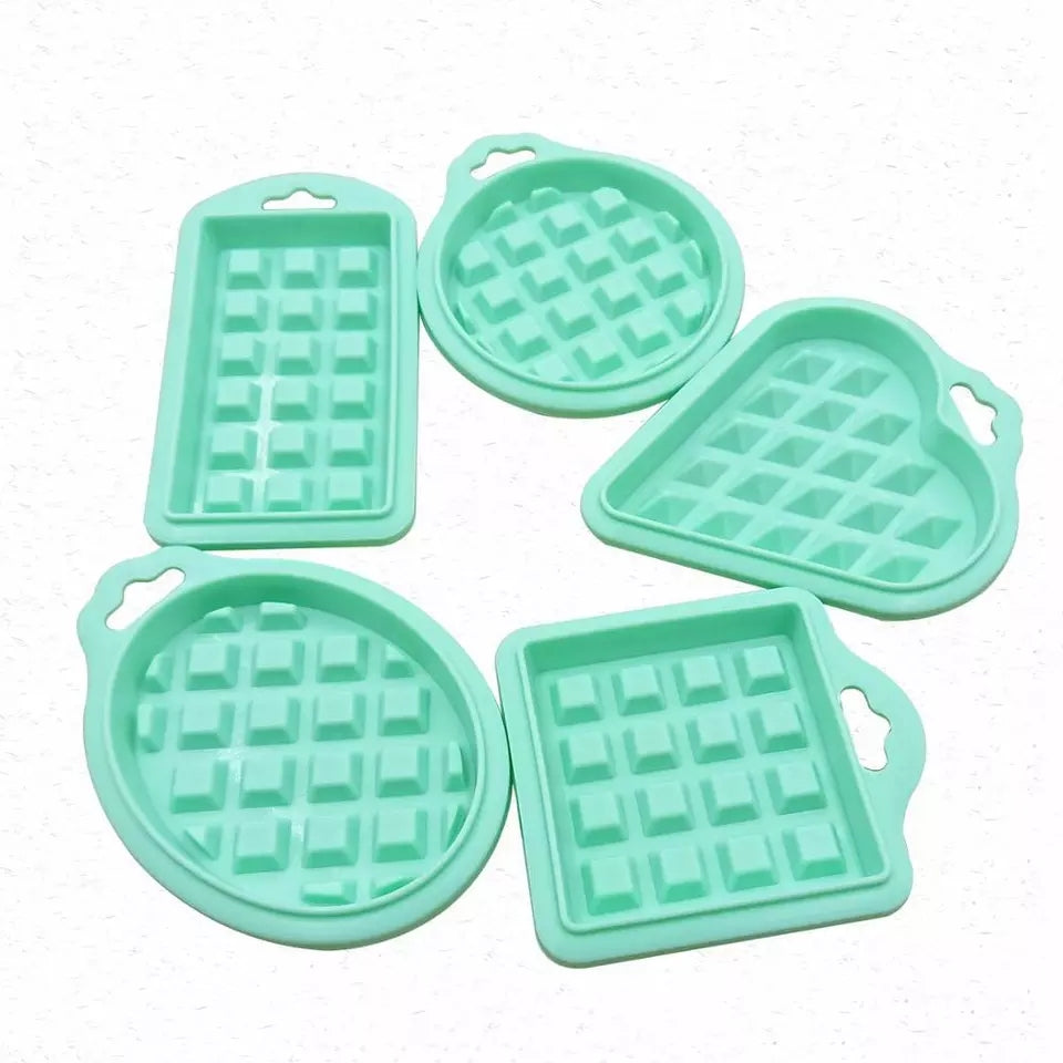 Moldes para mini waffle