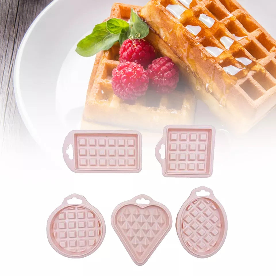 Moldes para mini waffle